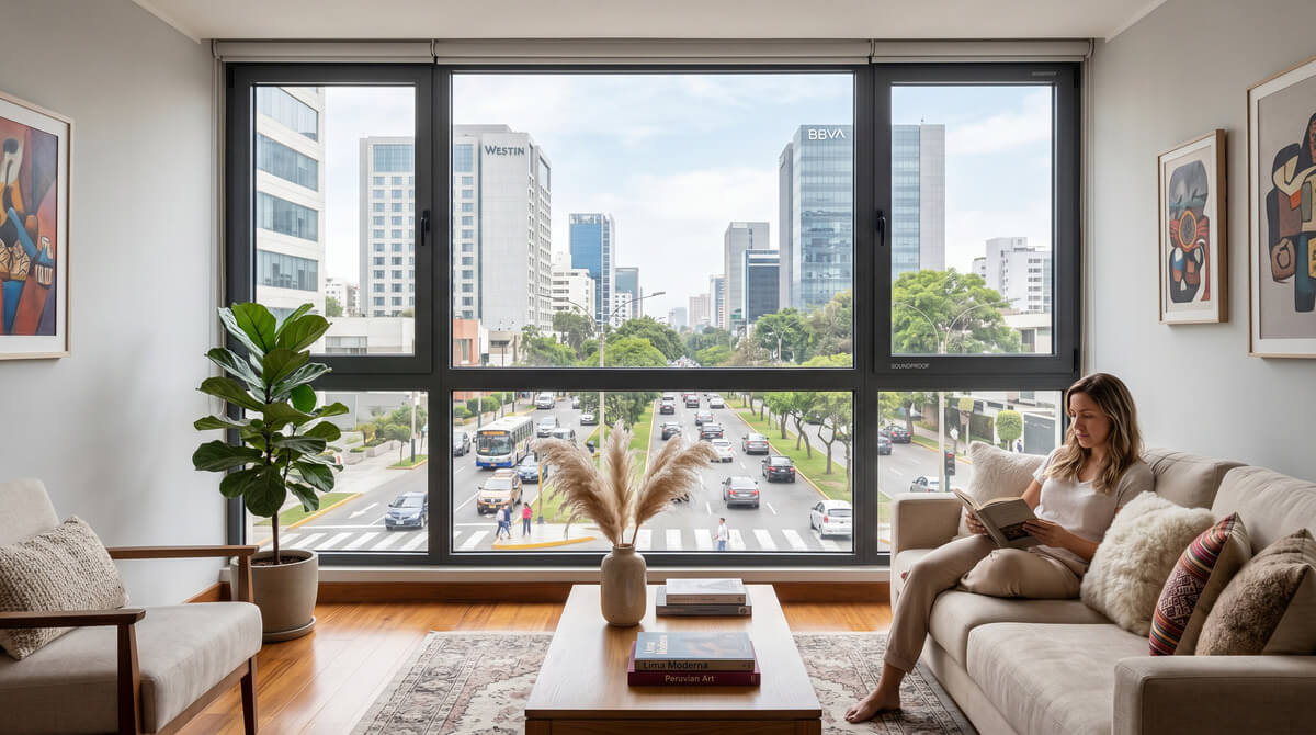 Ventanas antiruido en san isidro