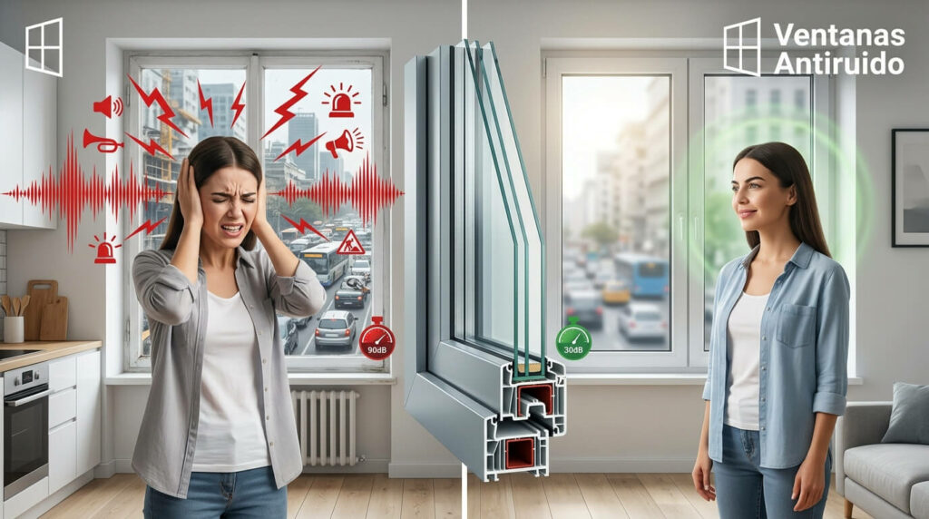 ¿Cómo saber si necesito ventanas antiruido en mi departamento?
