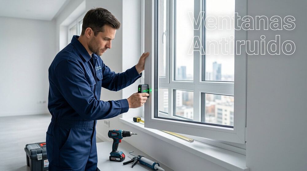 Instalación profesional de ventanas antiruido por que es clave