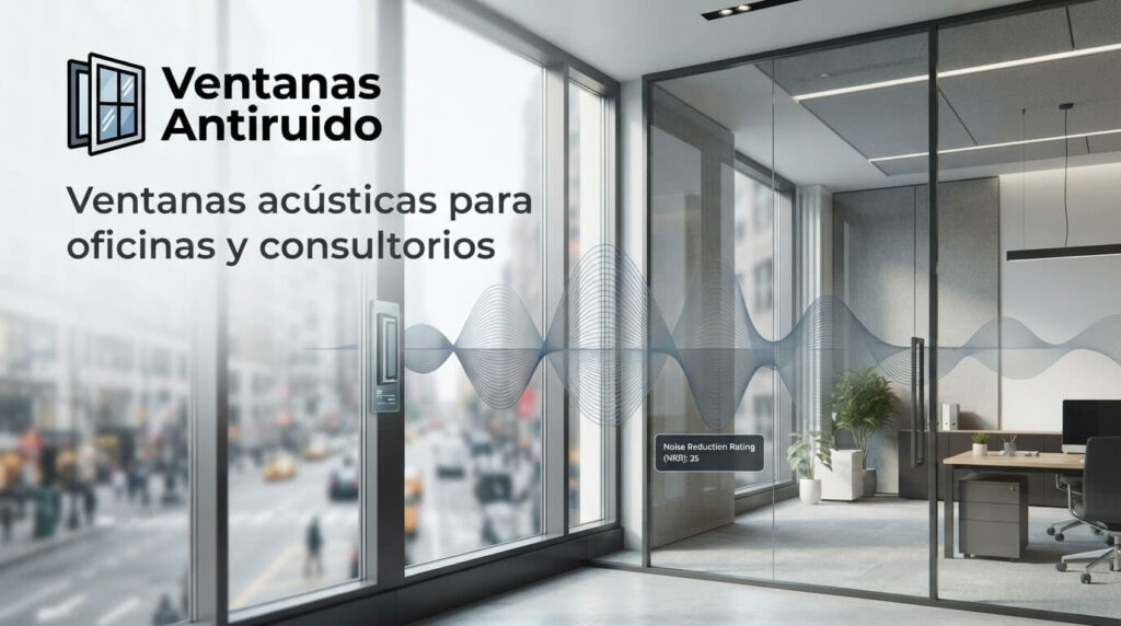 Ventanas acusticas para oficinas y consultorios